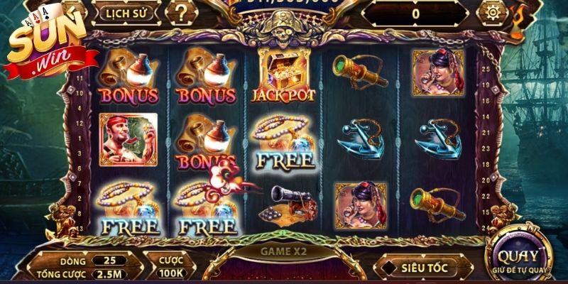 Điểm hấp dẫn làm nên sức hút của pirate king Sunwin 
