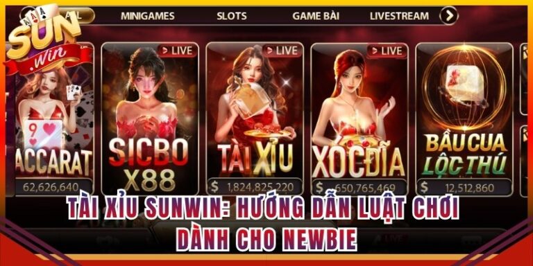 Tài xỉu Sunwin: Hướng Dẫn Luật Chơi Dành Cho Newbie 4 Tài xỉu Sunwin: Hướng Dẫn Luật Chơi Dành Cho Newbie