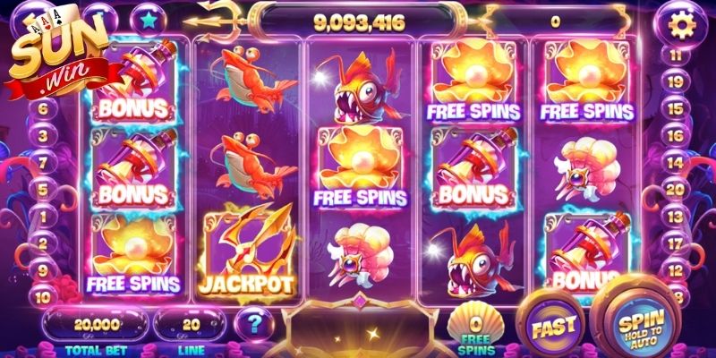 Chi tiết cơ cấu trả thưởng trong thủy cung Sunwin